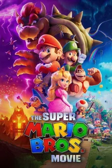 Poster artwork for The Super Mario Bros. Movie, available on demand